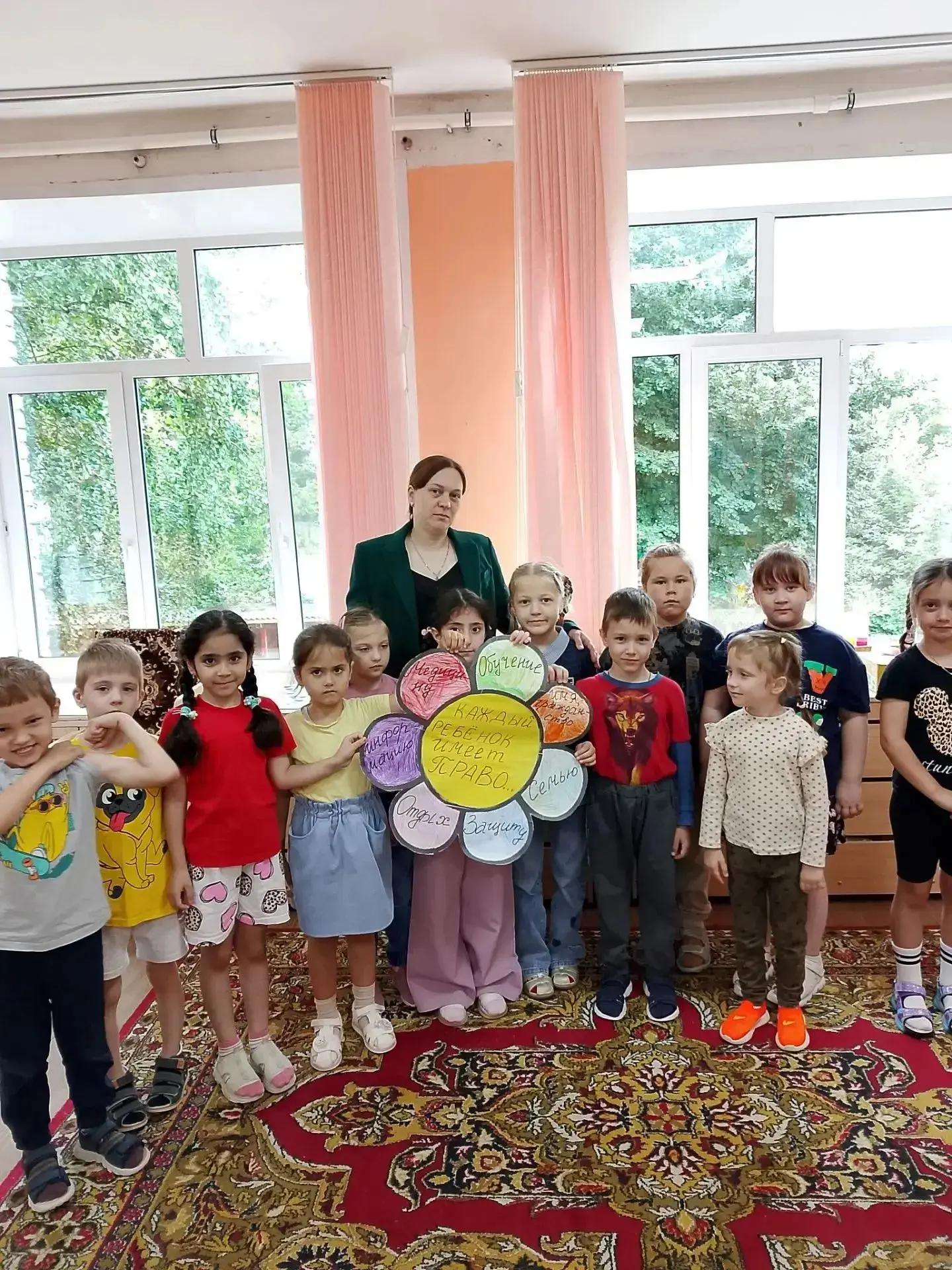 В рамках Всемирной недели правовой помощи в подготовительной группе дошкольного учрежде...