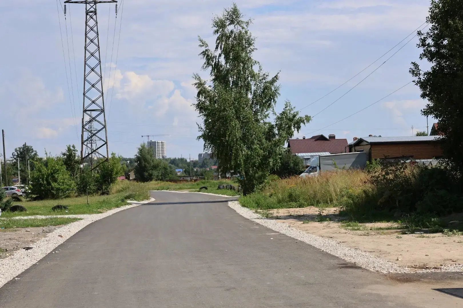 🚧В Зеленодольском районе продолжается ремонт дорог