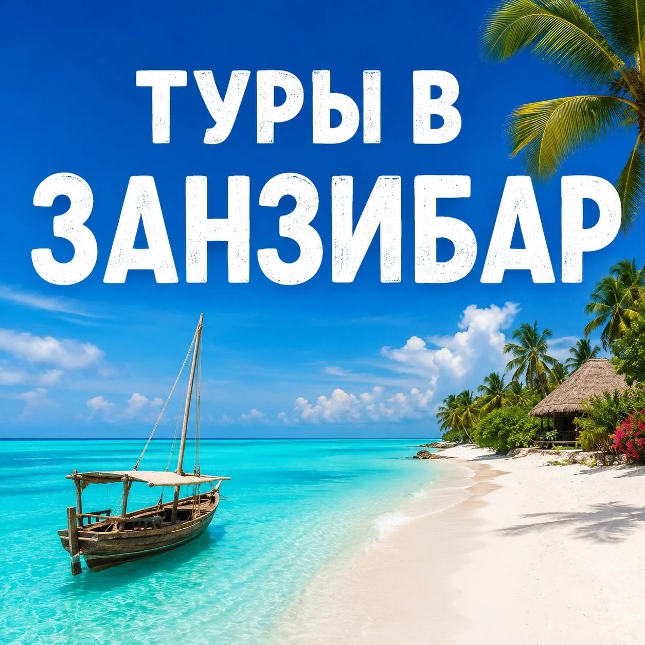 Туры в Танзанию (Занзибар) с прямым перелётом на двоих взрослых: