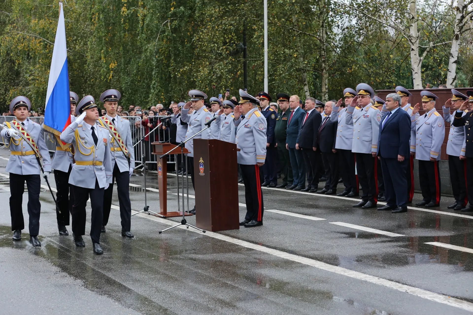 Вместе с заместителем Министра внутренних дел РФ Владимиром Леонидовичем Кубышко, начал...