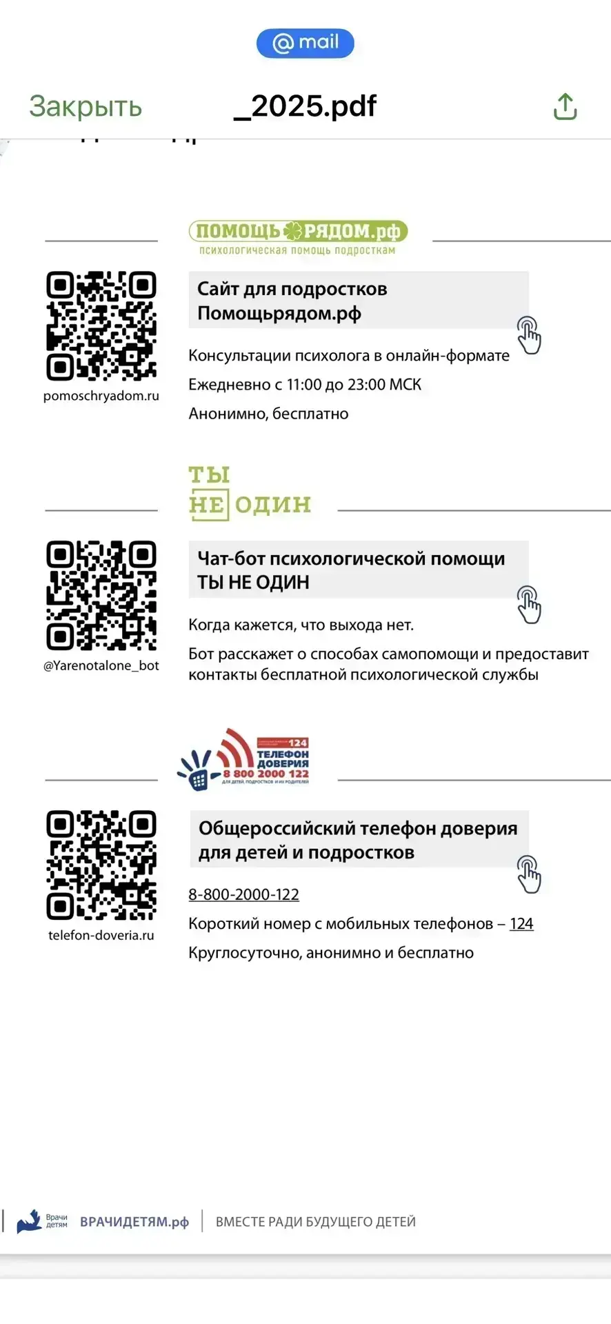 Медиа публикации