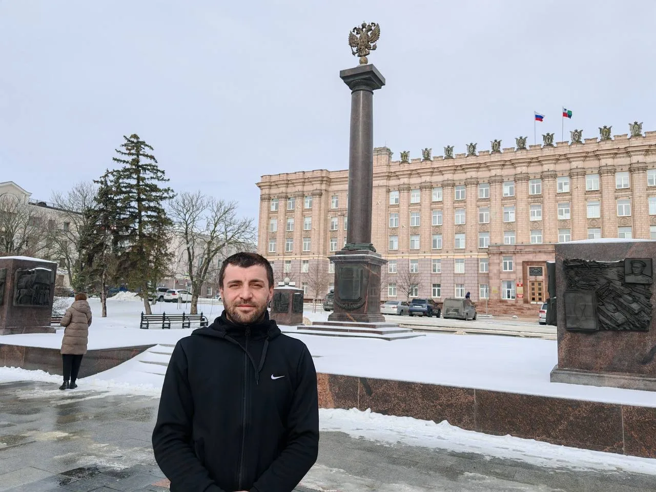 Мусульманин из Дагестана - один из первых добровольцев Русской Православной Церкви в Белгороде  Ахме
