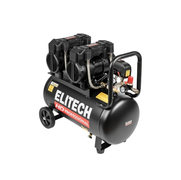 Компрессор безмасляный малошумный Elitech ACF 500-50S (E0501.003.00) 213683