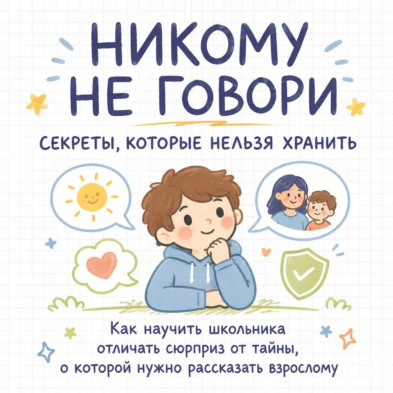 Учебный год начался — самое время напомнить ребёнку о правилах, которые помогают чувств...