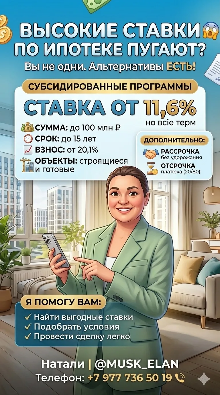 Высокие ставки по ипотеке пугают? Вы не одни.
