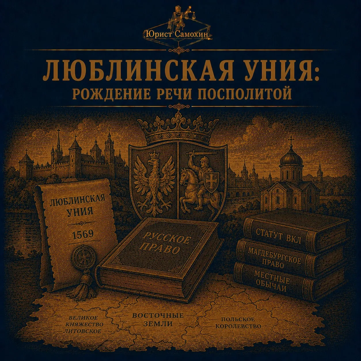 К XVI веку союз Литвы и Польши вышел на новый уровень.

Если Кревская уния связывала два государства