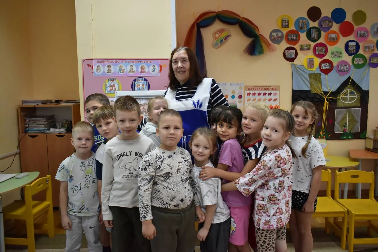 👶 Помощница воспитателя из Борисоглебска проработала в детском саду 39 лет.