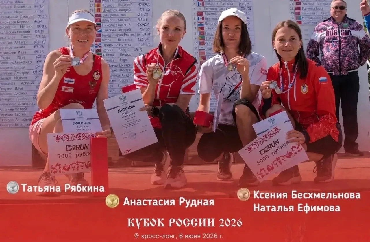 Кубок России по спортивному ориентированию🏃‍♀️🧭