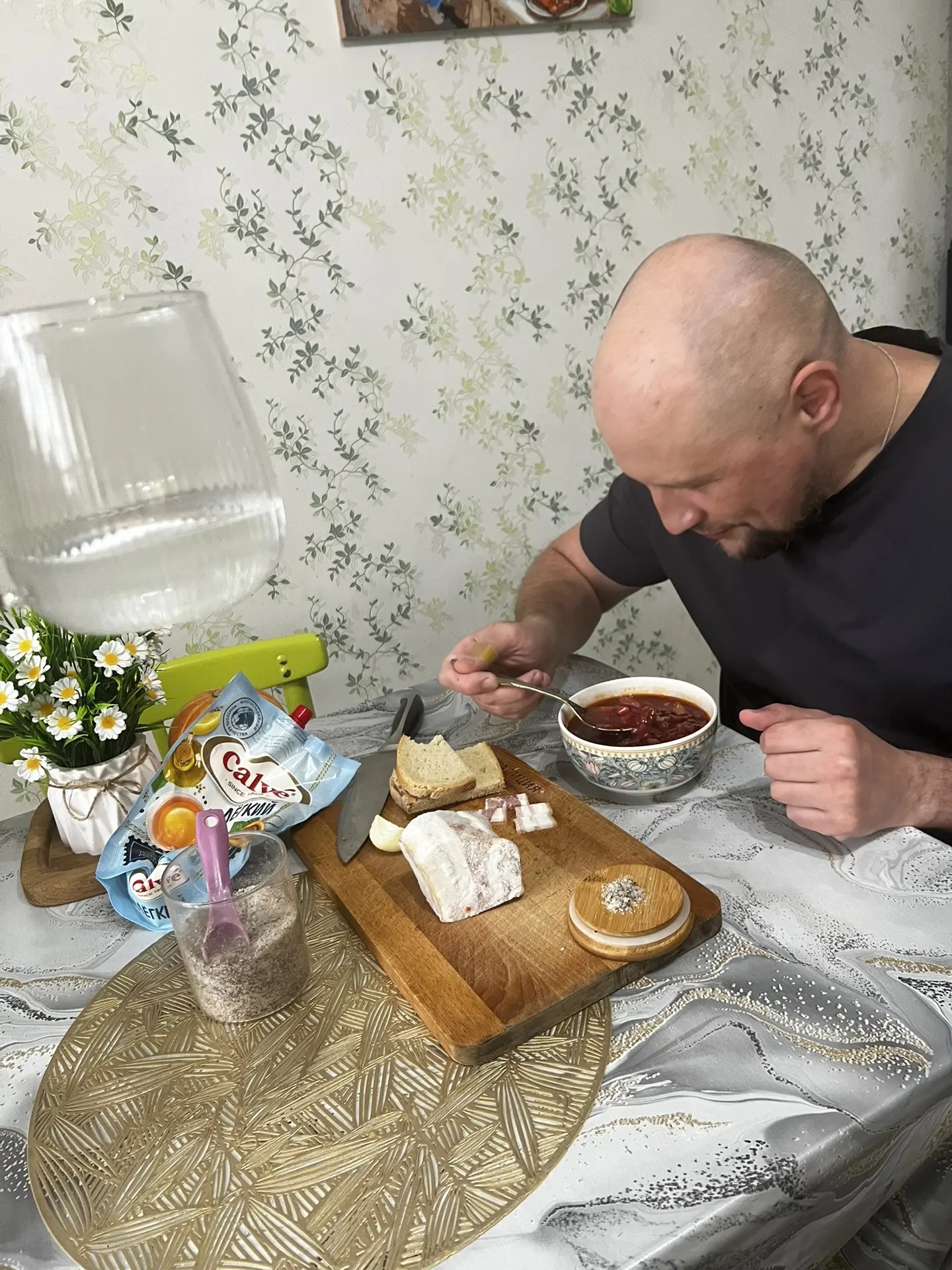 Я пью водичку с запахом борща 😂