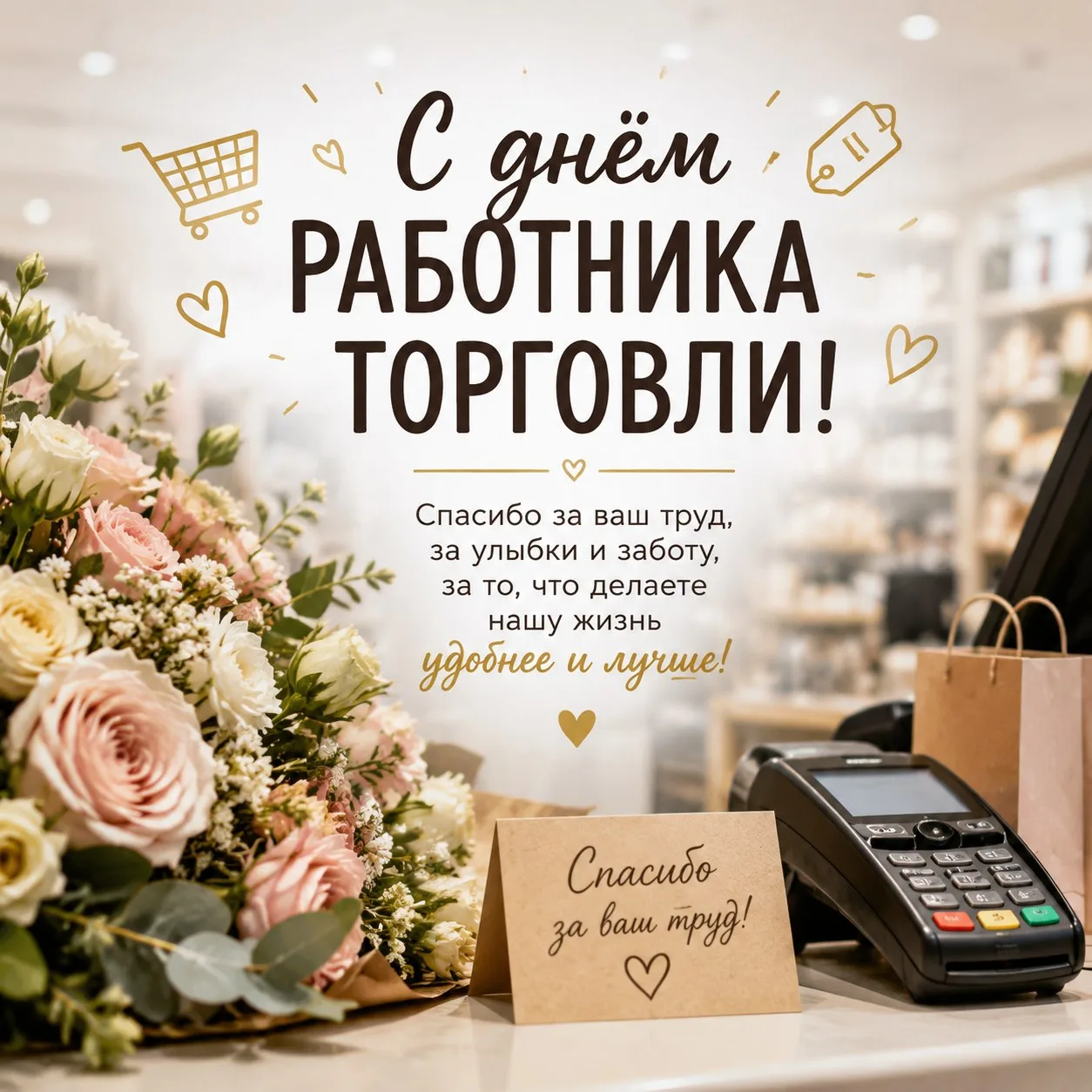 Уважаемые работники торговли Баевского района!
Примите самые искренние поздравления с вашим професси