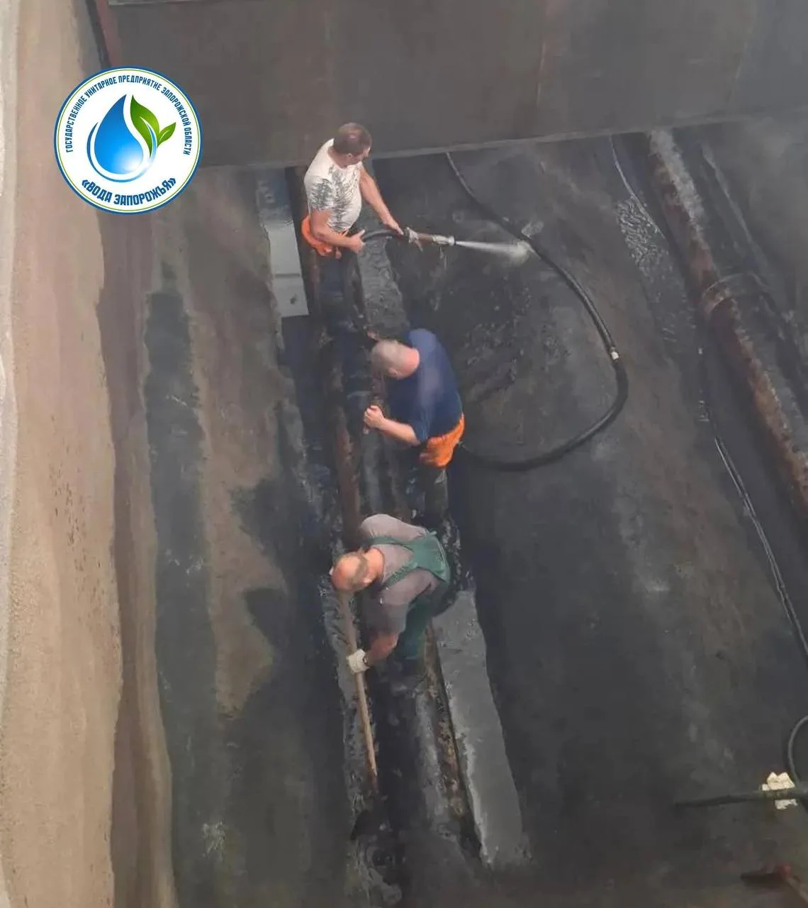 💧 В Бердянске провели санитарную обработку объектов водоснабжения