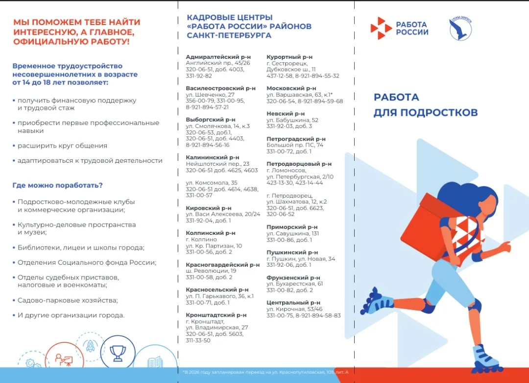 Санкт-Петербургское государственное автономное учреждение «Центр занятости населения Санкт-Петербург