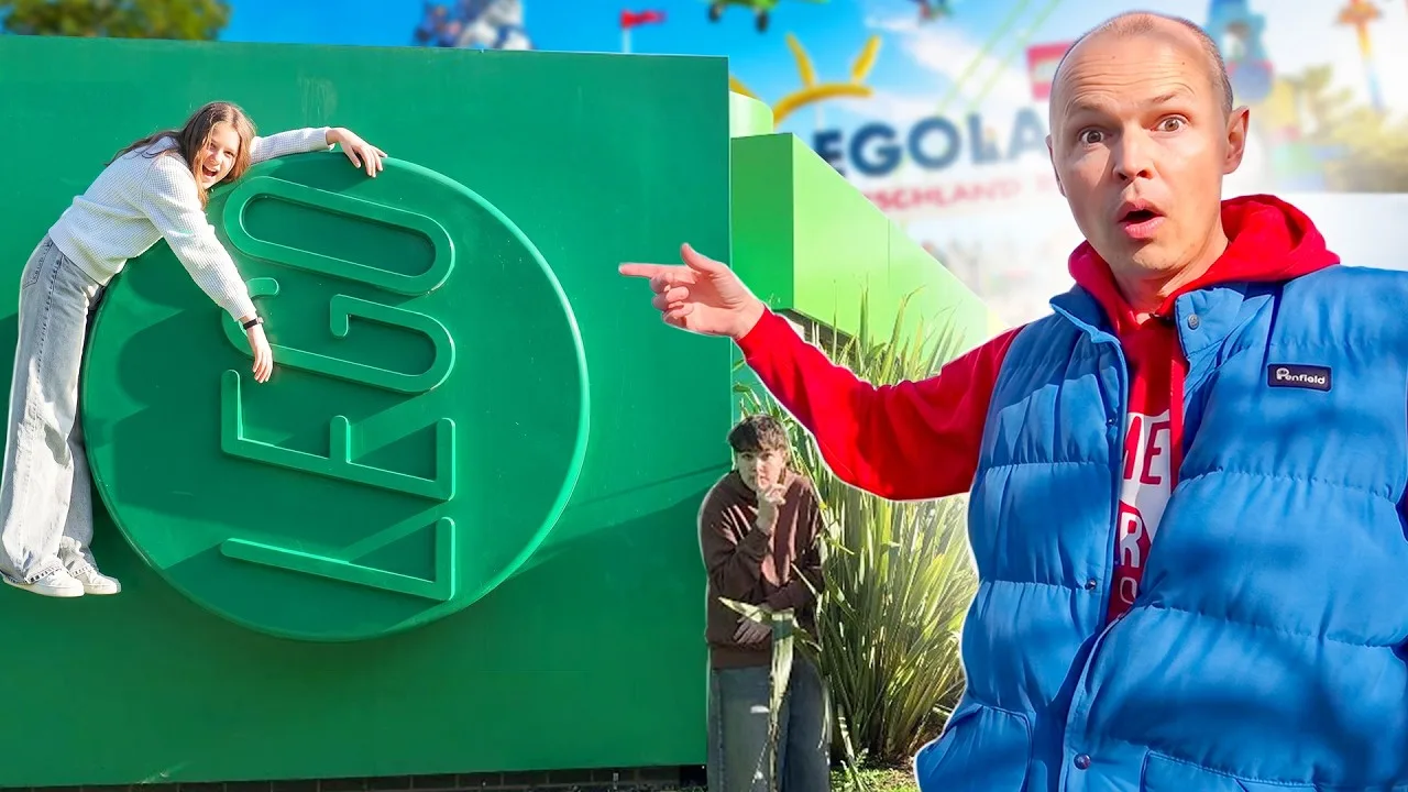 Прятки в большом парке Legoland