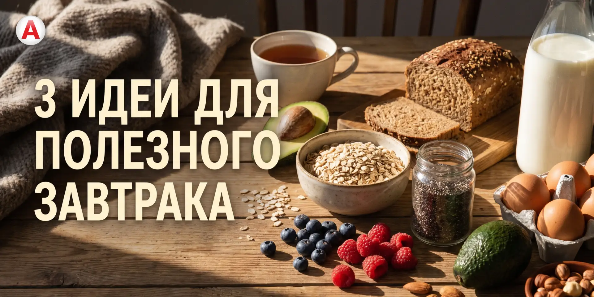 ☀️ Заряжаемся энергией на весь день!

Часто пропускаете завтрак или не знаете, что приготовить быстр