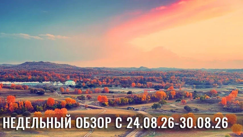 Друзья, прогноз на неделю.