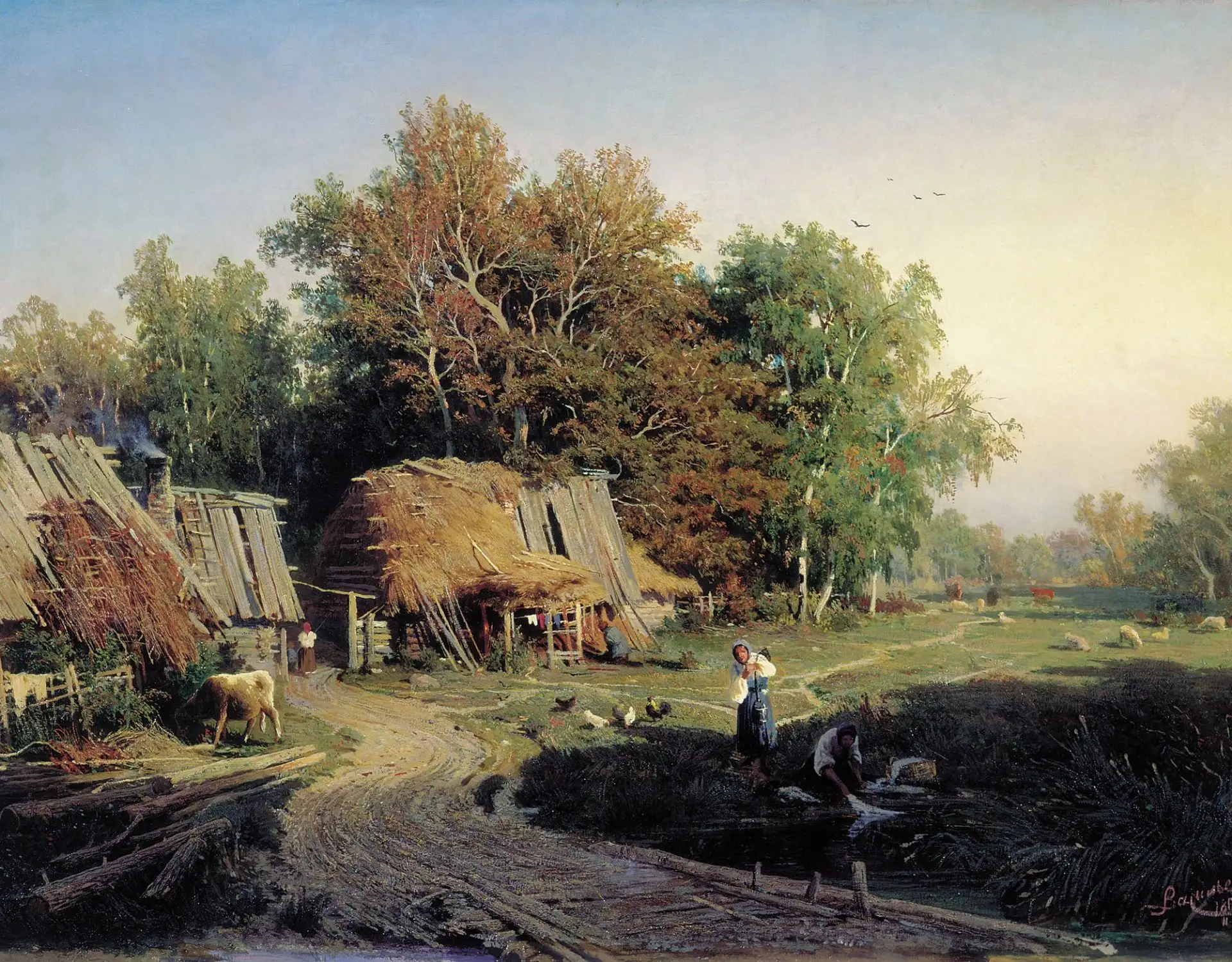 "Деревня", 1869 г.