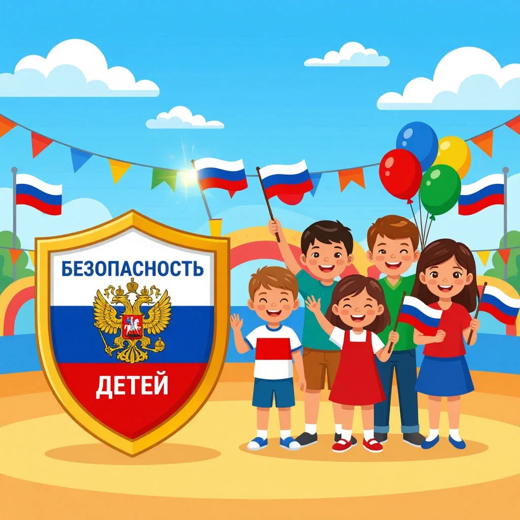 В преддверии Дня России: безопасность детей — в приоритете! 🇷🇺

День России — праздник единства, г
