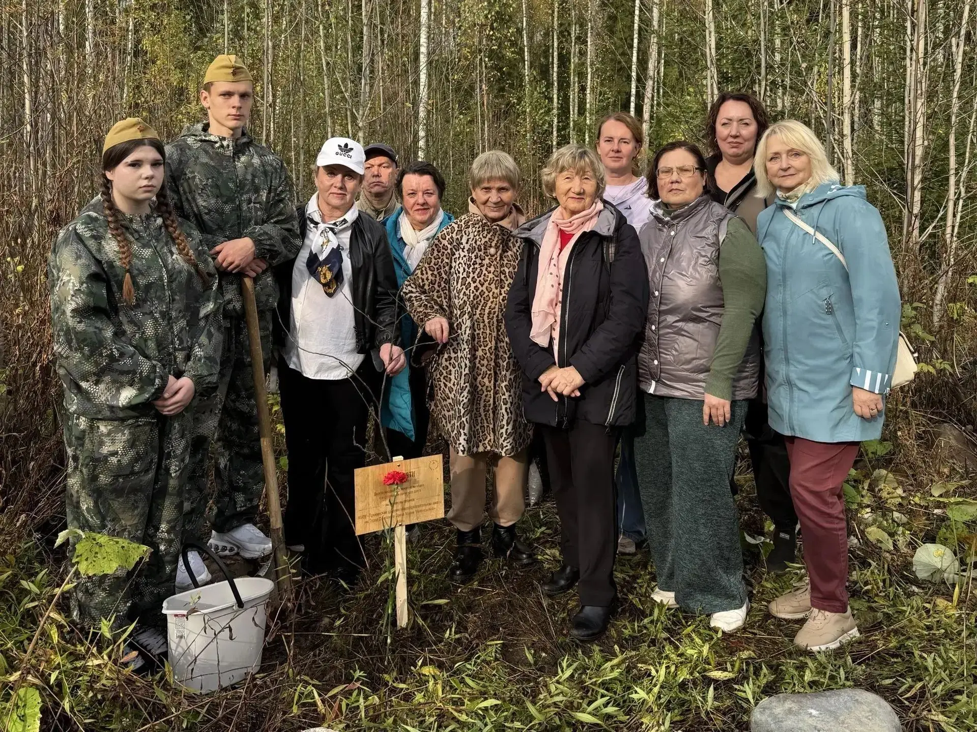 Накануне 85-й годовщины обороны Петрозаводска на «Высоте 168,5» состоялась церемония от...