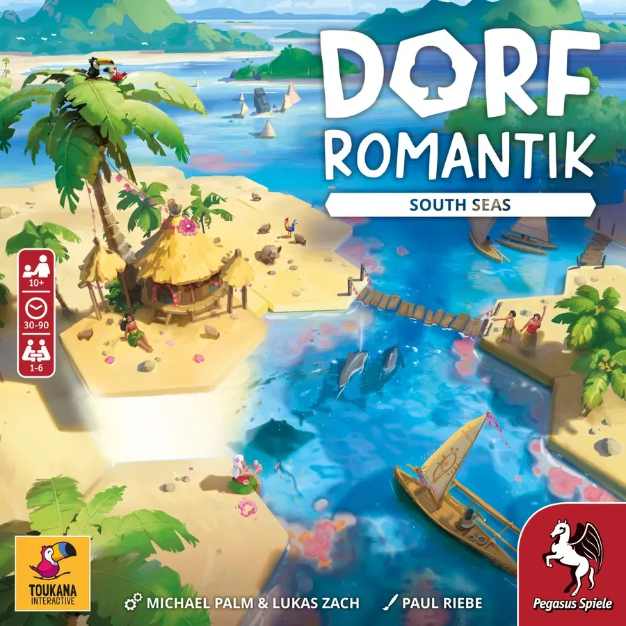 Издательство Pegasus Spiele отправляет поклонников Dorfromantik в тропики. Dorfromantik...
