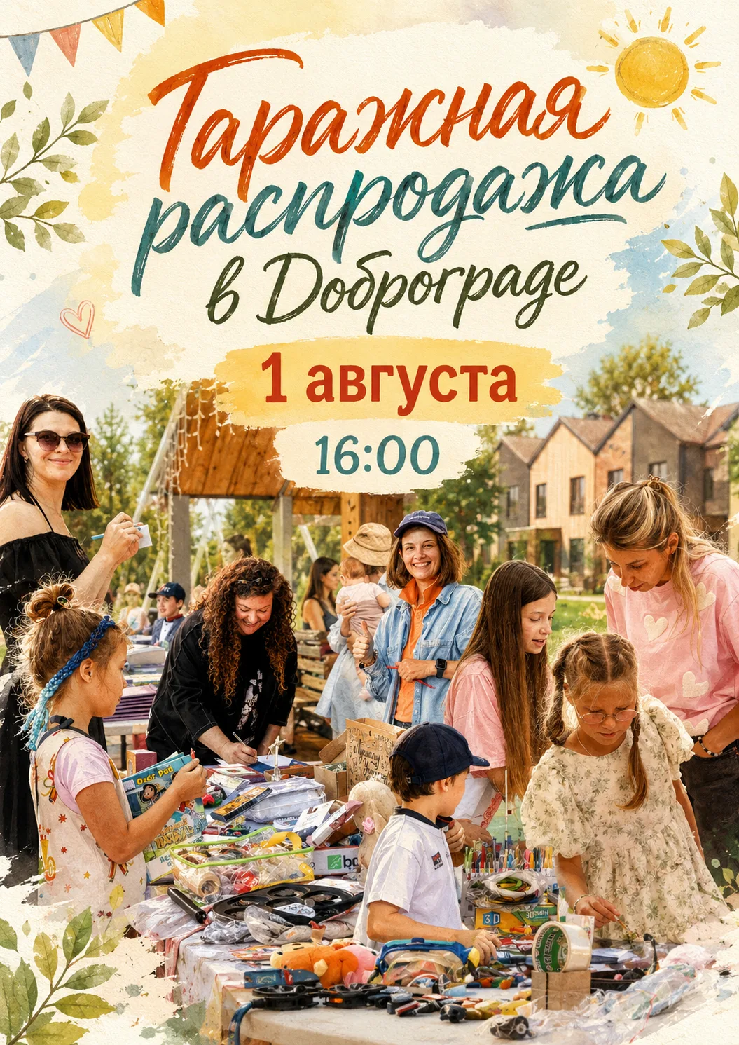 🛍 1 августа в 16:00 на баскетбольной площадке на улице Братьев Столетовых пройдёт уже ...