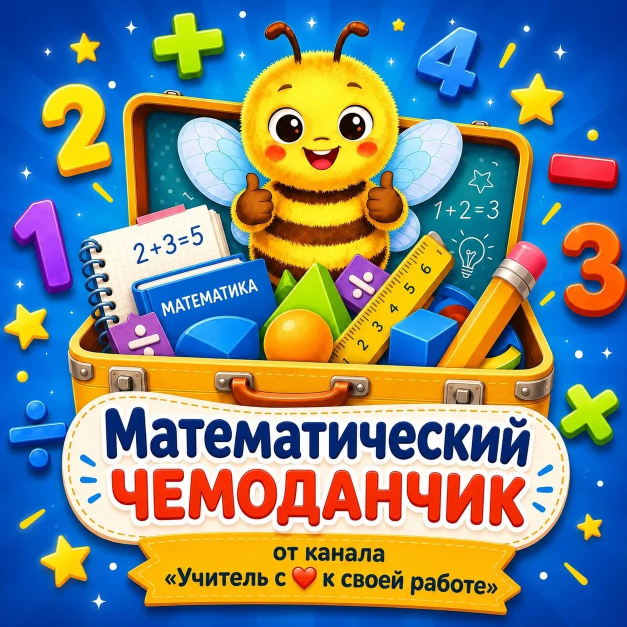 Закрытый канал с материалами по математике 1-4 класс "Математический чемоданчик"😊

Что уже есть в к