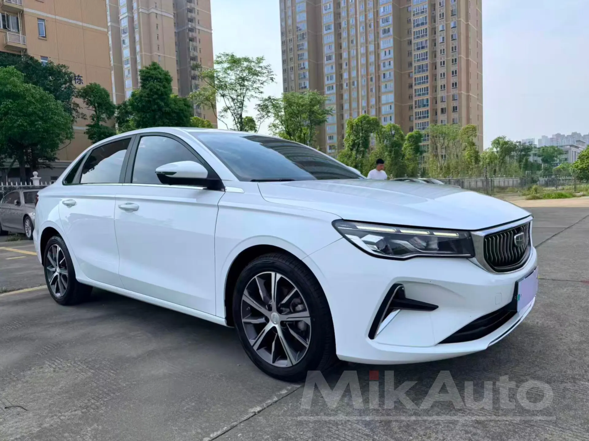 🇨🇳 Купили в Китае, для нашего дорогого клиента Geely Emgrand, автомобиль в заводском окрасе, в отл