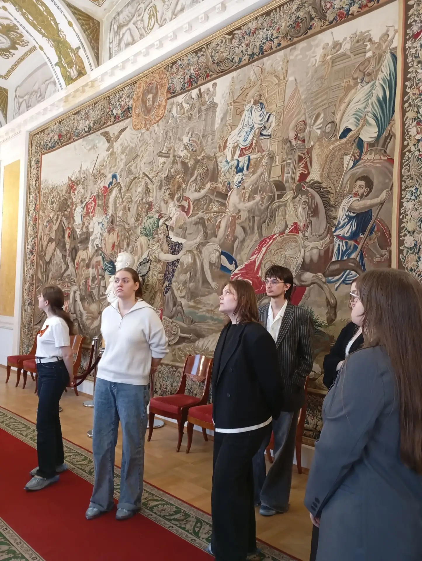 🎓 БИФ в Научной библиотеке Академии художеств  🔹 Студенты 3 курса библиотечно-информационного факуль