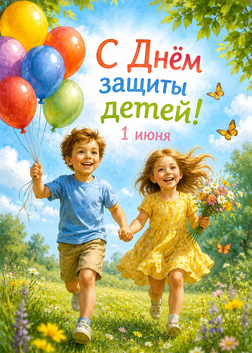 🎈С Международным днём защиты детей! 🎈
🎉Сегодня особенный день — День защиты детей! 
👧🌏👦Для нас