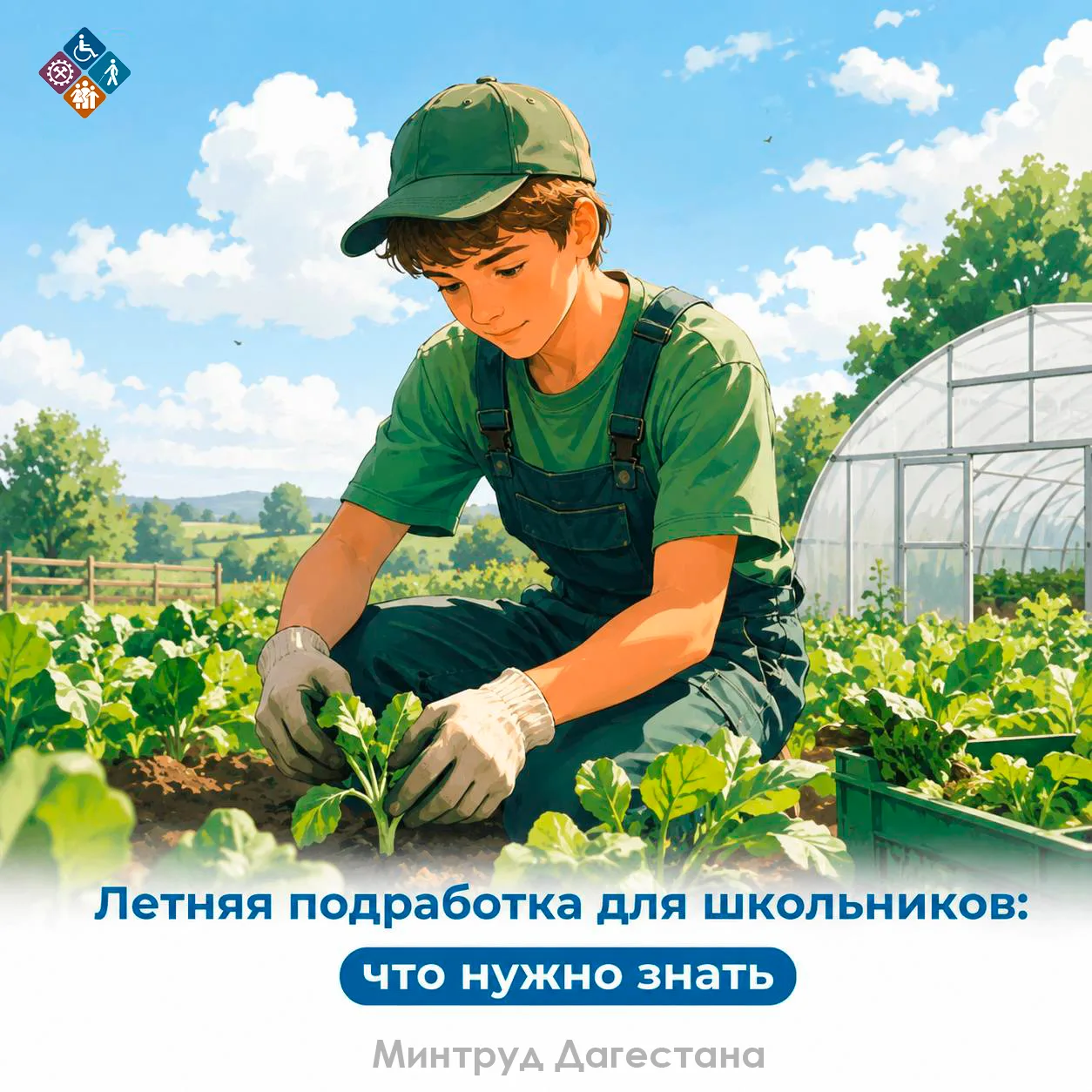 ☀️ Летняя подработка для школьников и студентов: что нужно знать