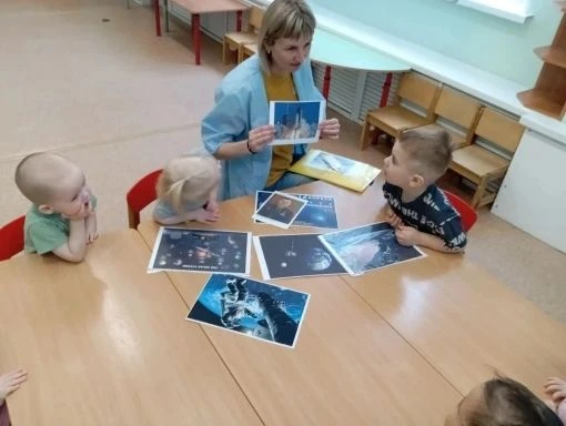 🌠 Тематическое занятие «Путешествие в космос» для самых маленьких воспитанников В рамках познаватель