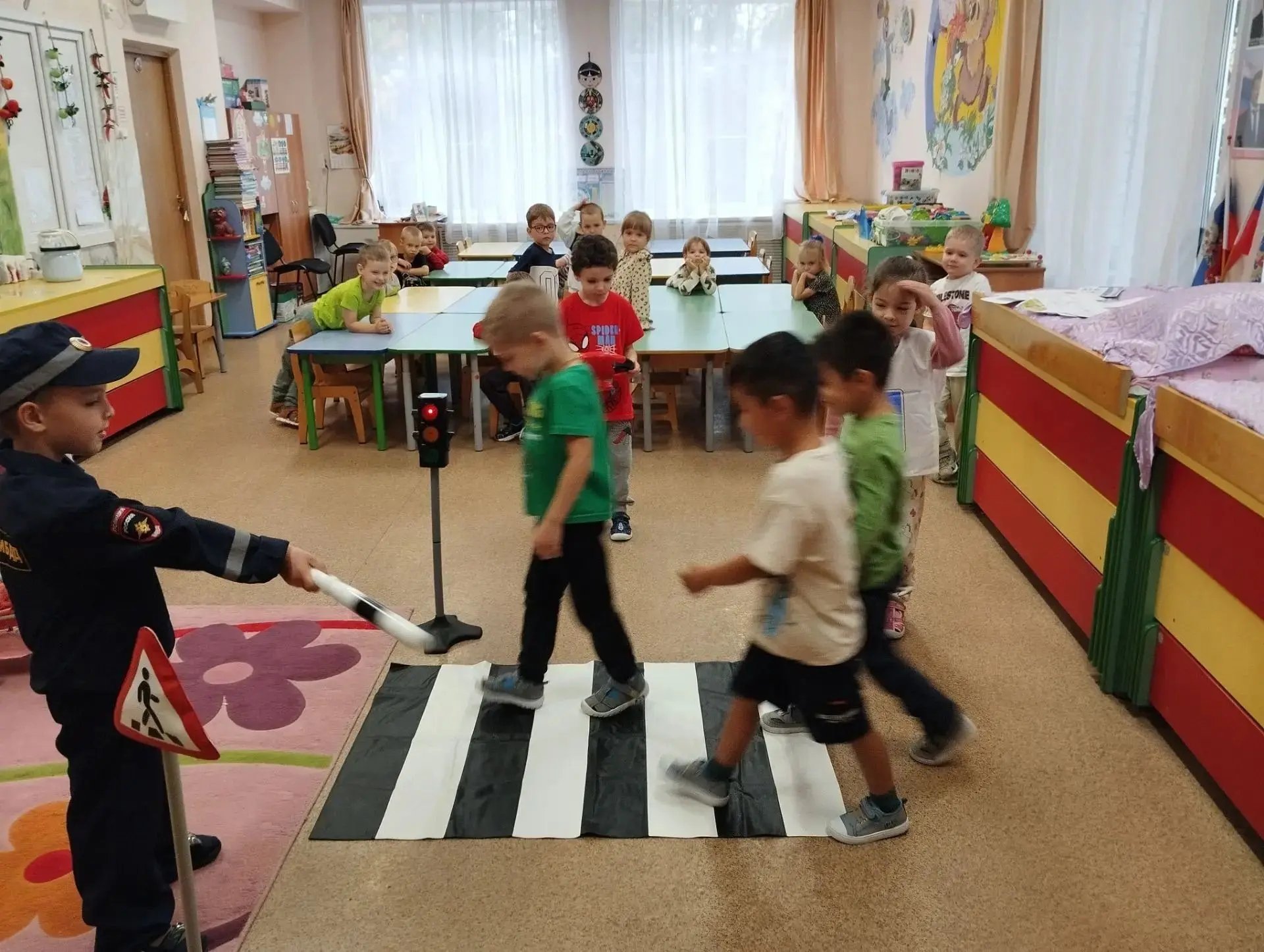 🚦 Единый день безопасности дорожного движения в группе «Колокольчик»