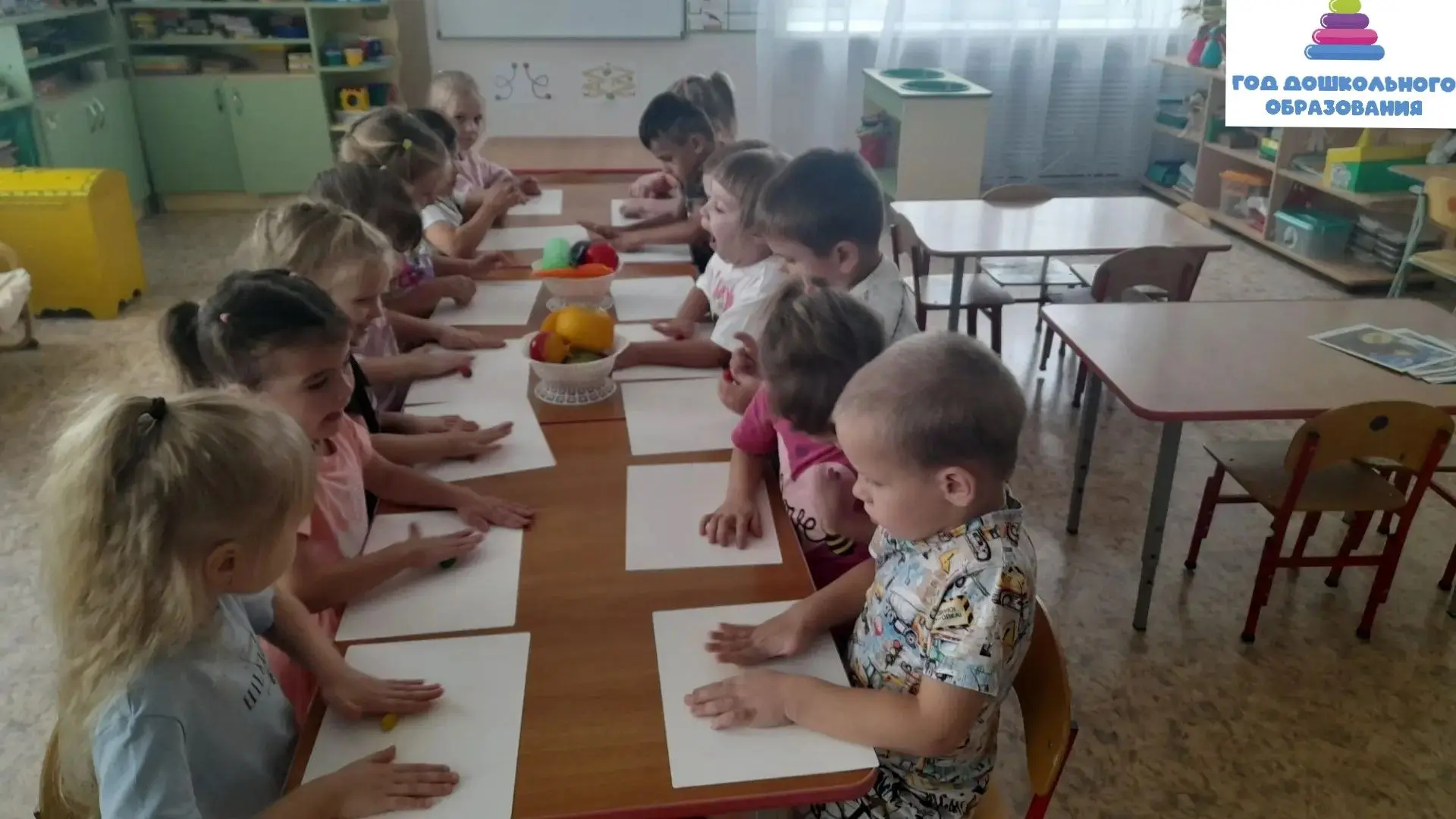 Лепка «Подарки лета» в старшей группе
