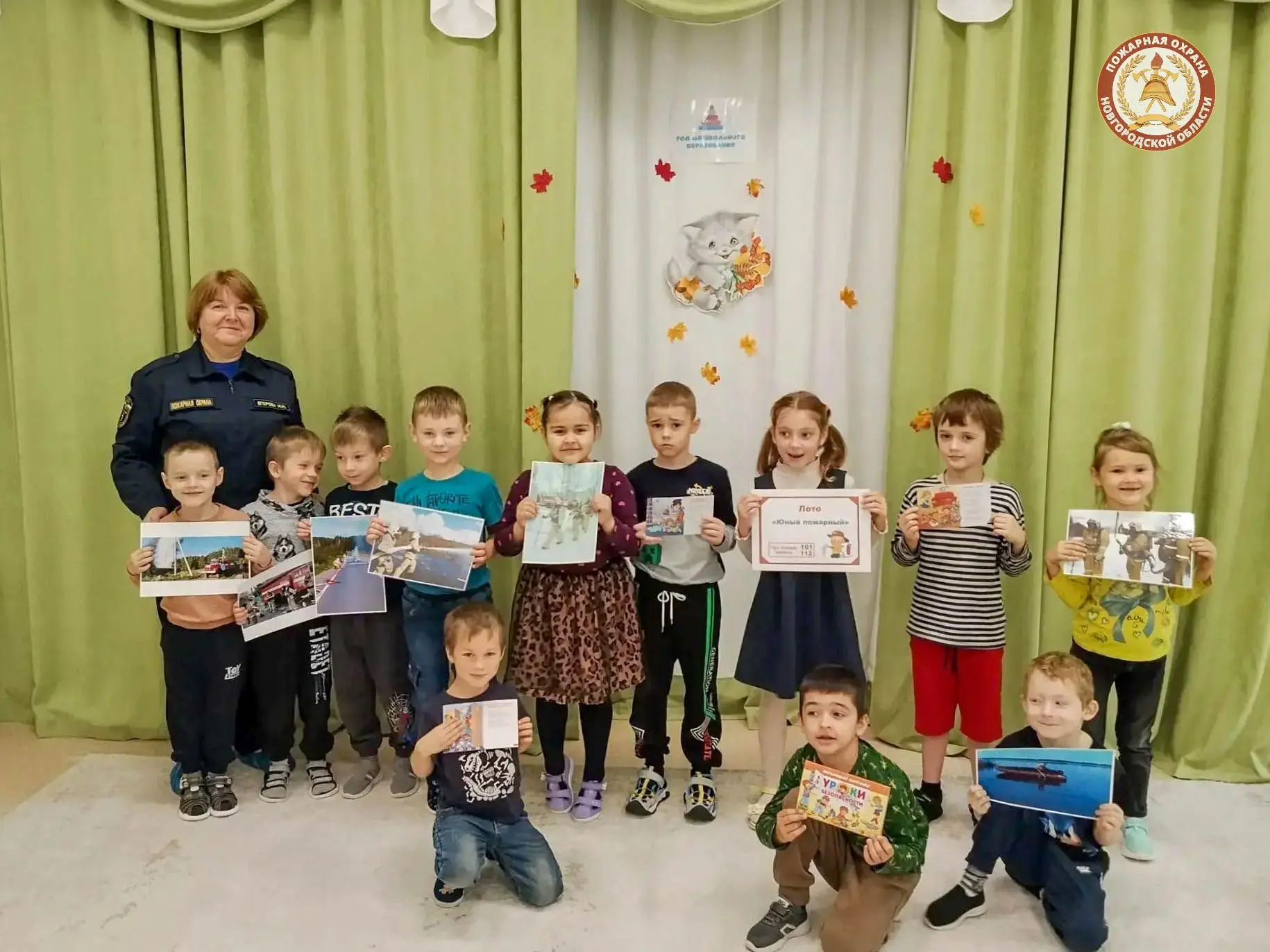 ✅ В детском саду в посёлке Любытино прошла профилактическая встреча с инструктором 7 от...