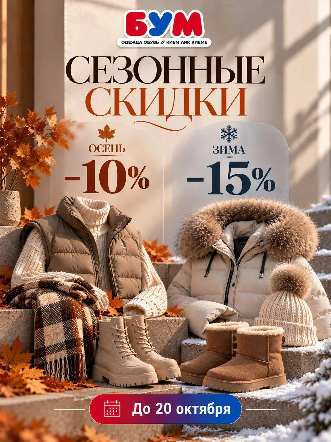 Холода уже близко, самое время утепляться ❄️