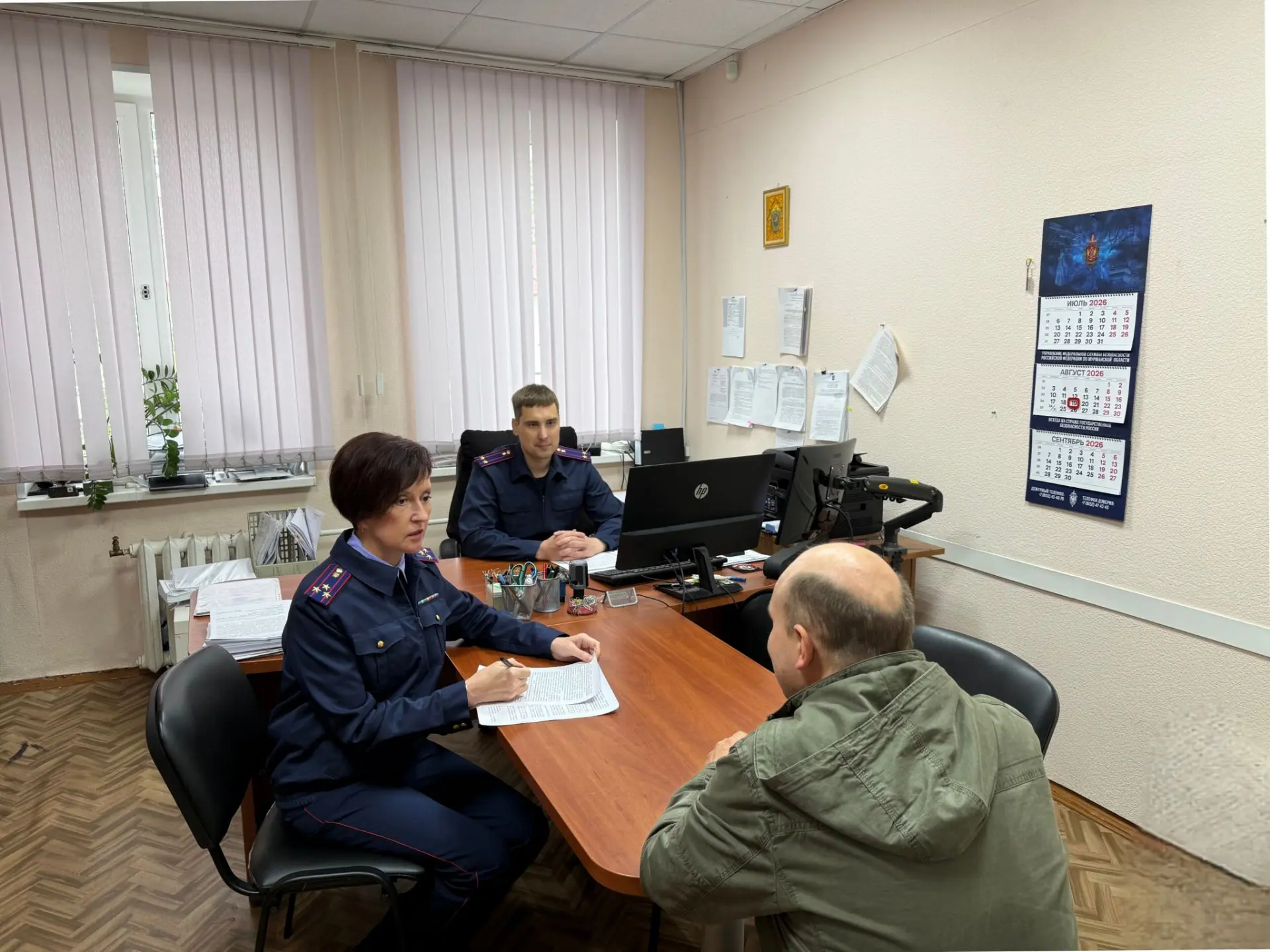 В приемной руководителя СУ СК России по Мурманской области состоялся личный прием граждан