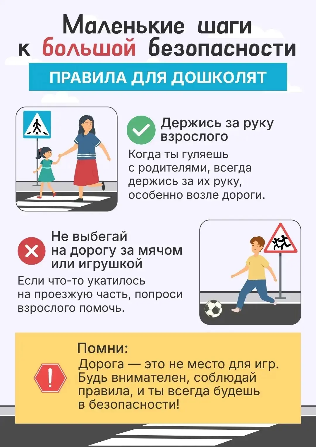 Безопасность превыше всего! Полезные советы детям и родителям по предотвращению ДТП  Дорогие родител