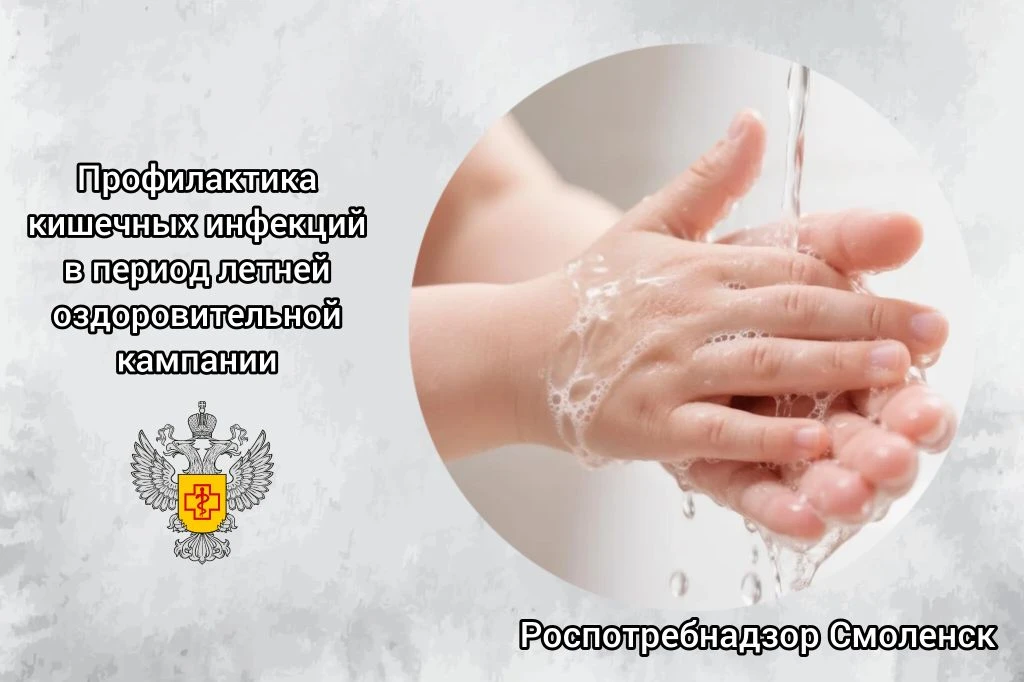 Профилактика кишечных инфекций в период летней оздоровительной кампании ☀️🦠