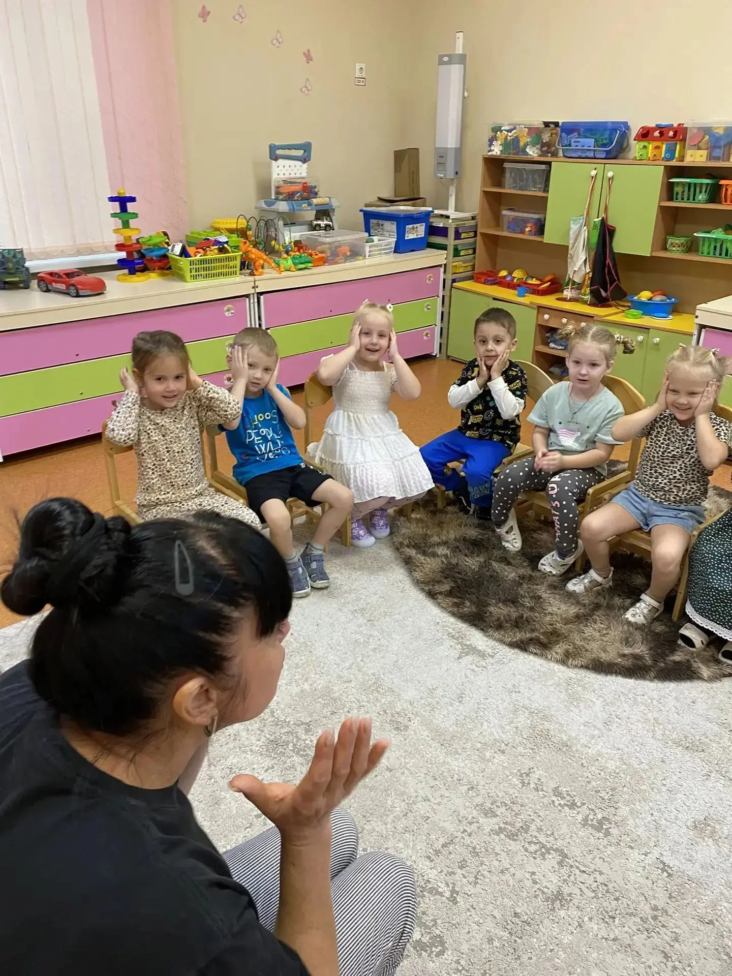 🌟 В группе "Лучики" состоялось необычное занятие!