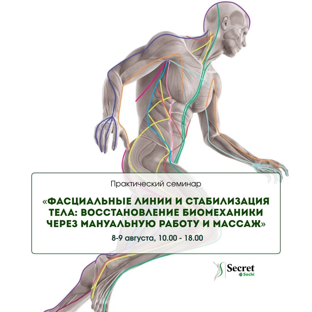 Семинар не про модную фасцию ради фасции и не про красивые анатомические схемы!

Это очень прикладна