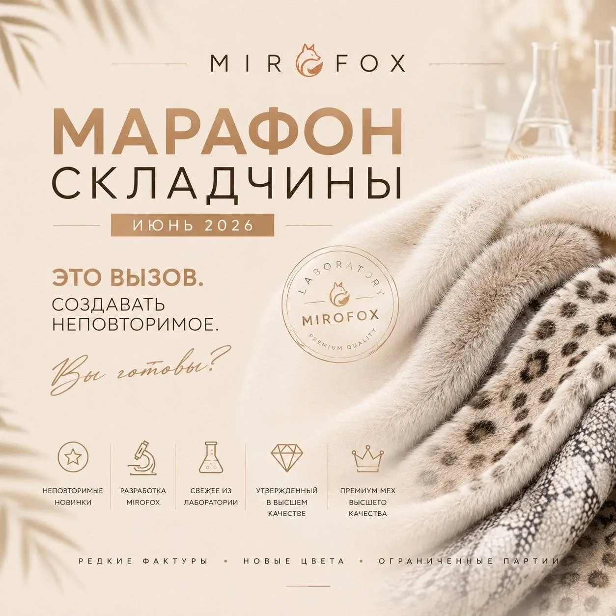 Итак друзья! Ниже список товаров, которые выйдут вы ближайшую 1 -2 недели. Эко-мех торговой марки MI