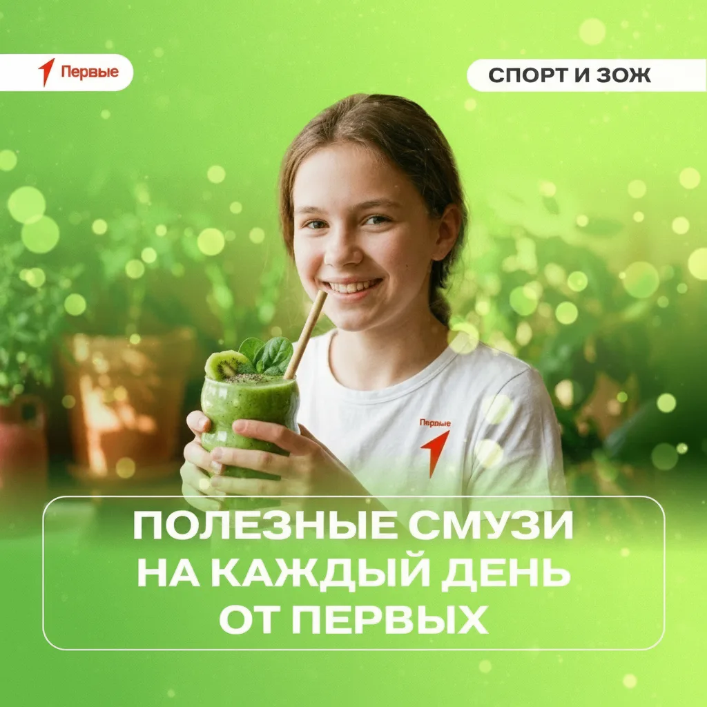 СПОРТ И ЗОЖ С ПЕРВЫМИ

🥤 Хочется чего‑то быстрого, вкусного и полезного?

Смузи — идеальный вариант