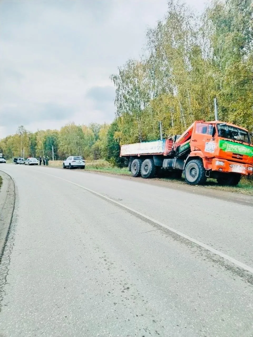 Под Рязанью «Лада Ларгус» вылетела на встречку и врезалась в КамАЗ