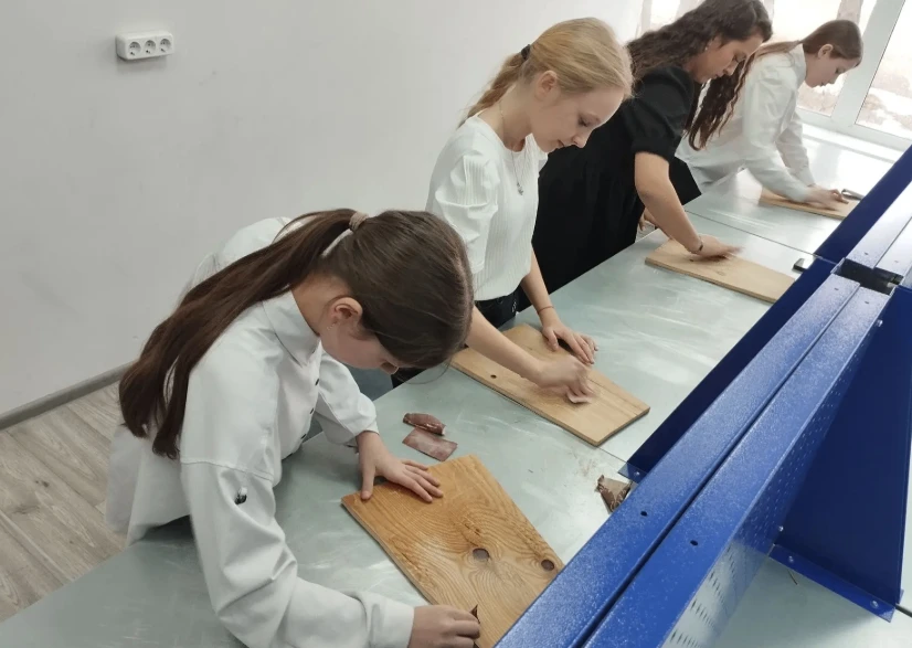 Кабинет технологии в МБОУ «Лицей» Дальнереченского городского округа, в котором  Каплун Сергей Алекс