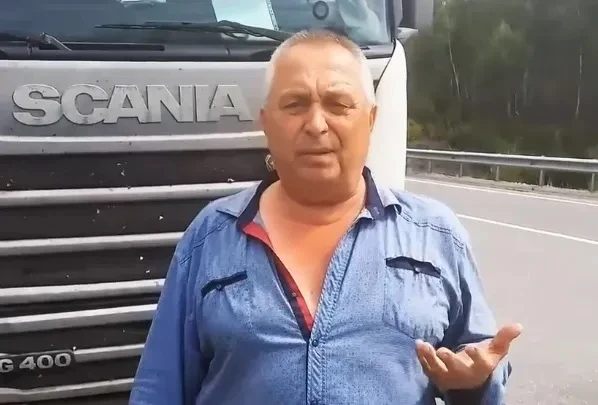 ❗️Большегруз загорелся в пути на севере Приамурья