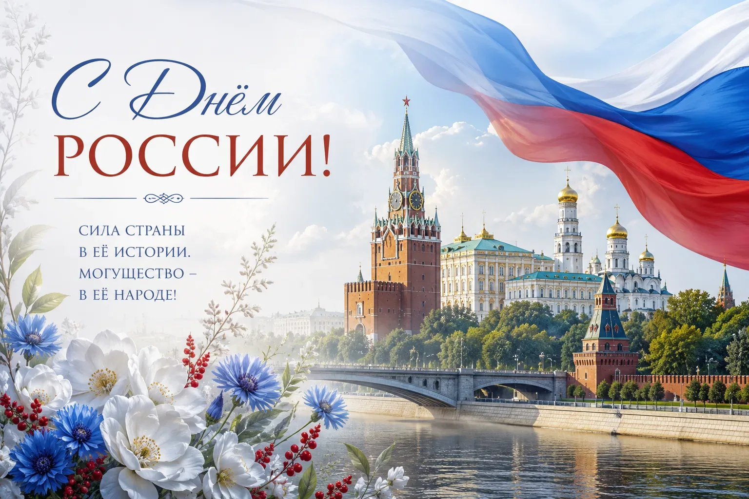 🇷🇺 Сегодня, 12 июня, мы отмечаем один из главных государственных праздников — День России.

Этот п
