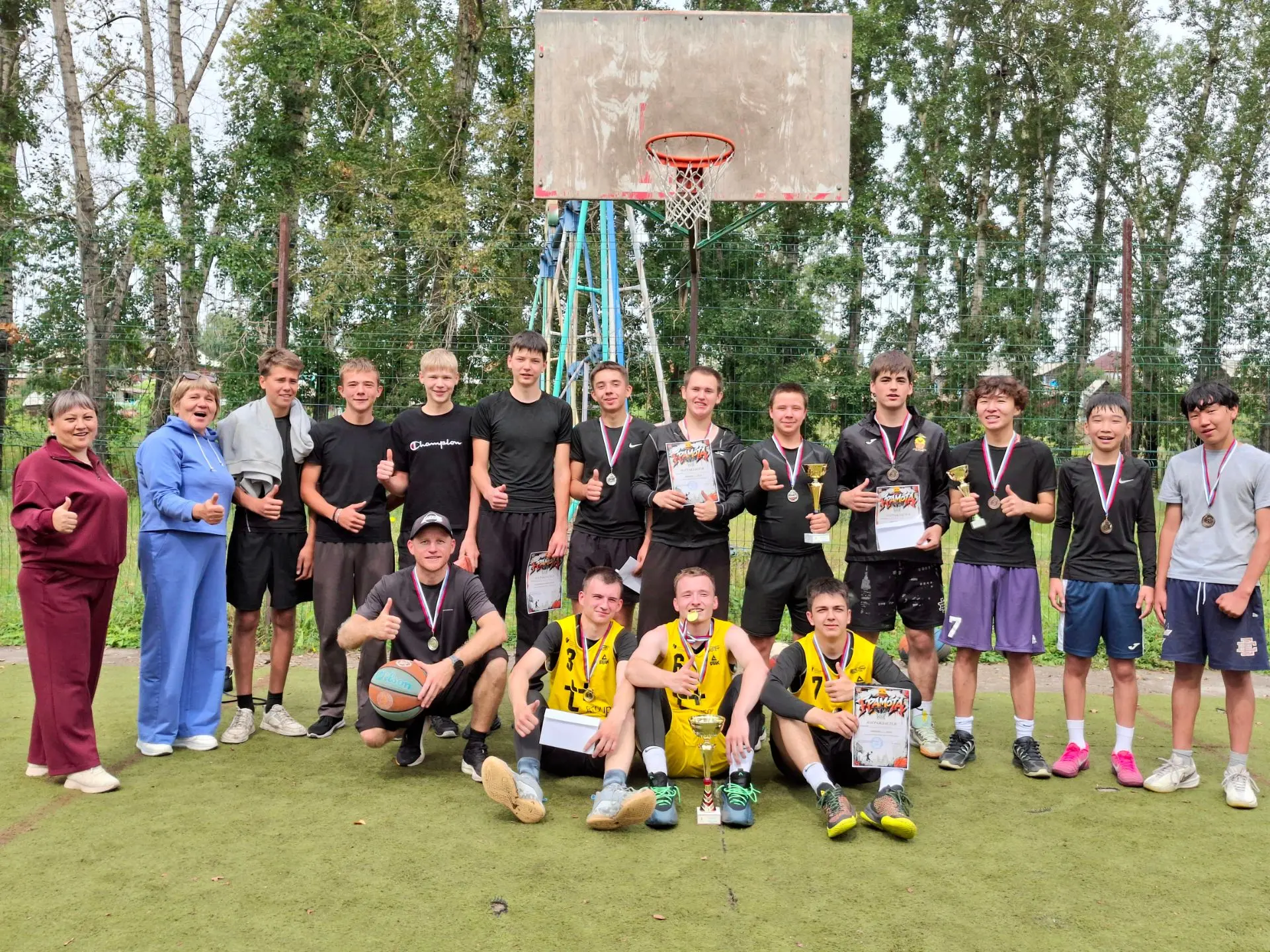 Жаркие «Летние игры» в нашем парке! 🏀