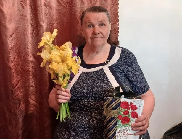 70 лет тепла и трудолюбия
Недавно свой 70-летний юбилей отпраздновала получатель социальных услуг от