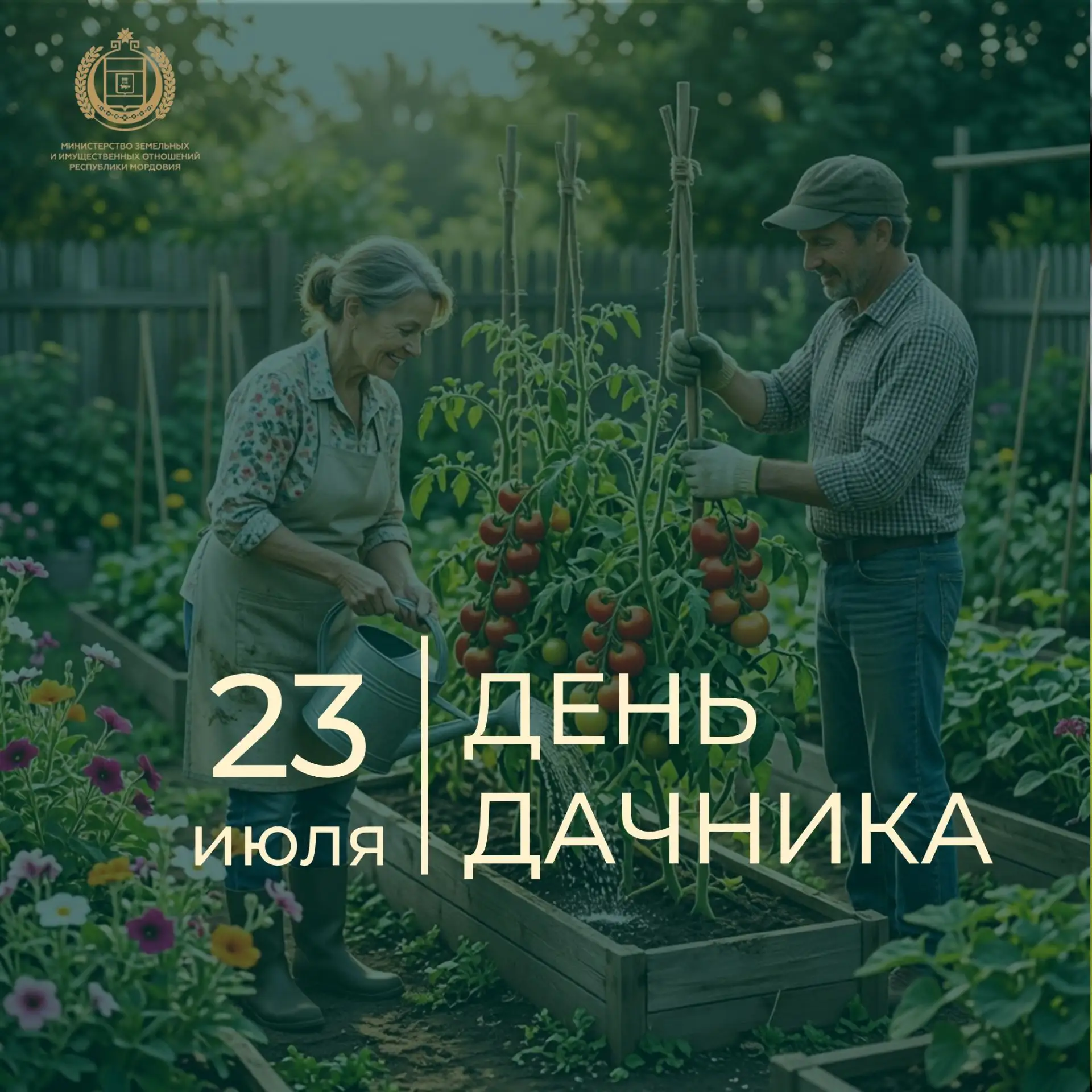 🌿 Дорогие дачники и садоводы!
Поздравляю вас с Днём дачника! Этот праздник – о любви к земле, труде