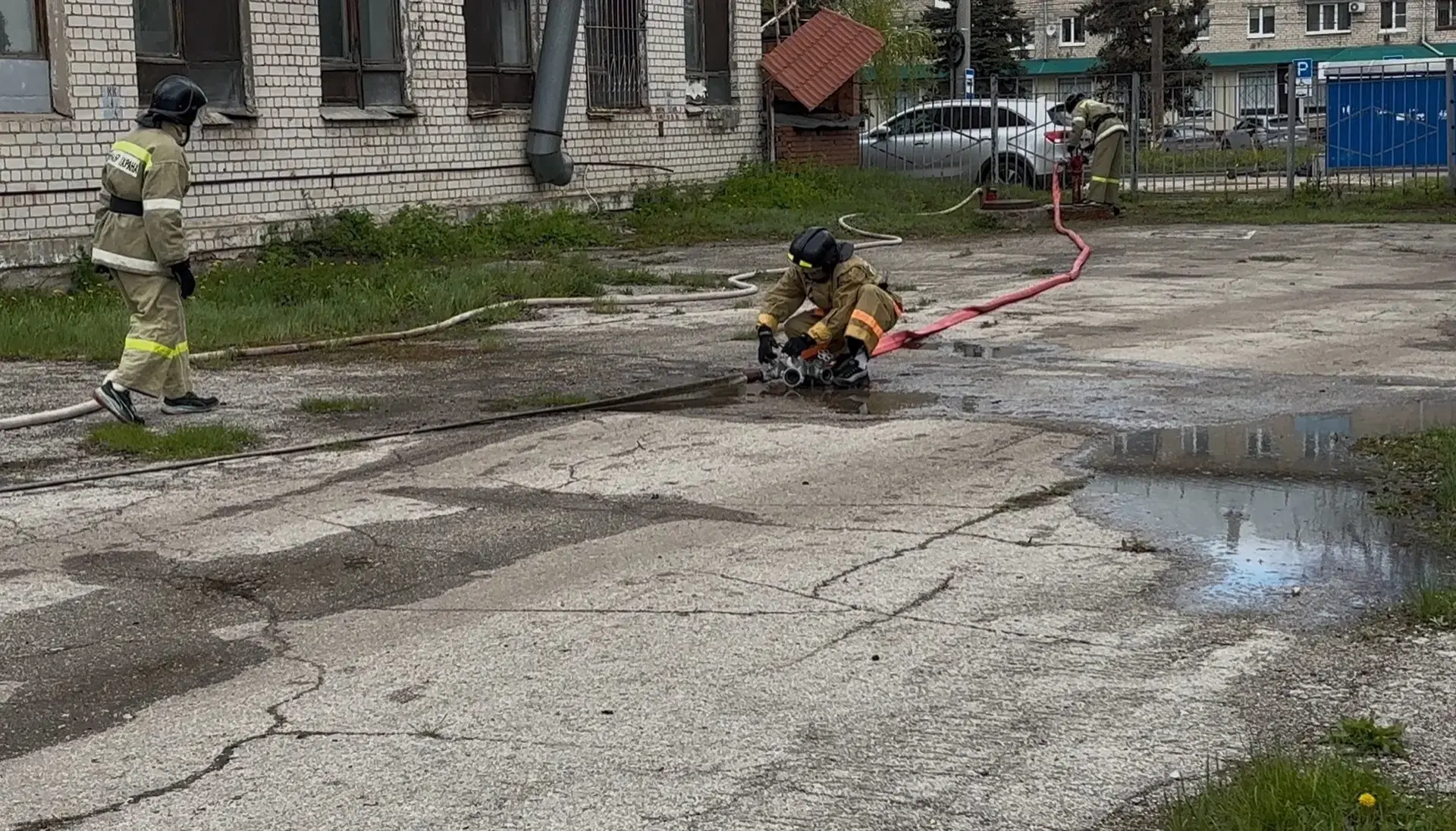 🚒Сегодня, 28.04.2026, в преддверии Дня пожарной охраны России на базе ГБПОУ «ТСЭК» и 86 ПСЧ прошла Р