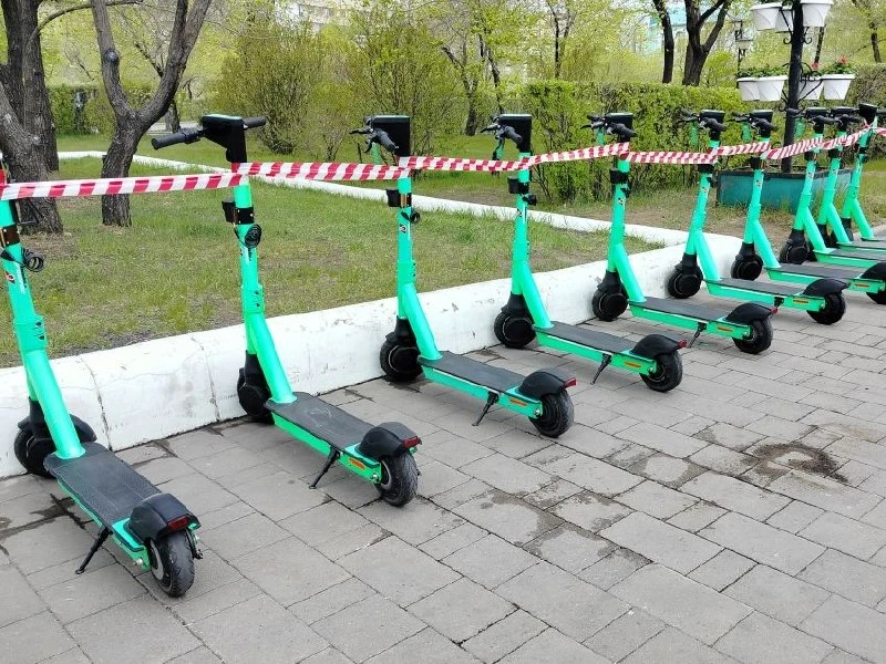 Плату за парковку электросамокатов начали взимать в Чите  Городские власти с 21 мая начали взимать п